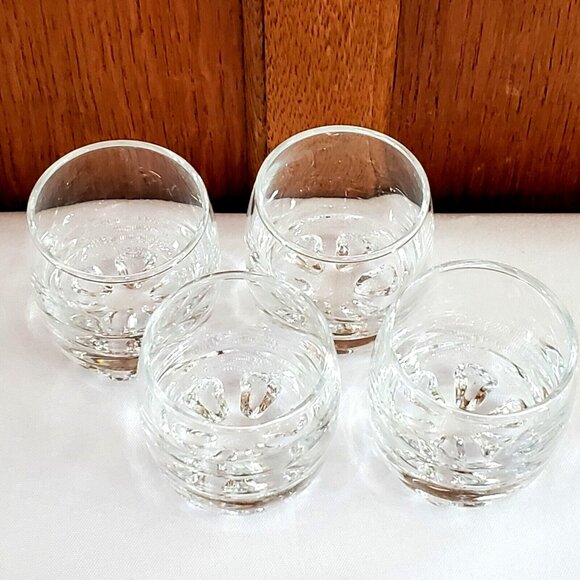 4 Bormioli Rocco Galassia Schnapps Shot Glasses 2.25" made in Italy 2 oz - Picture 3 of 10